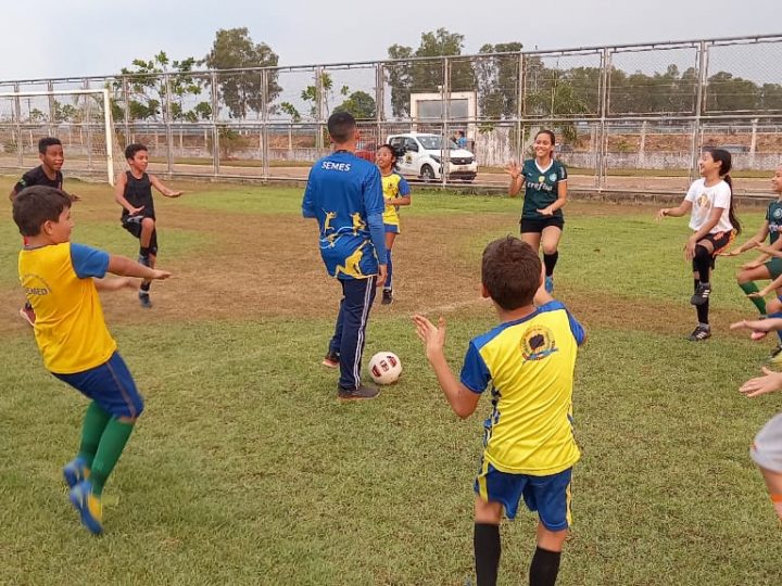 Porto Velho: Escolinha de futebol de campo de Jaci-Paraná está em plena atividade