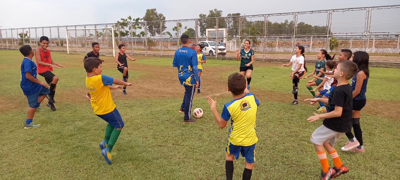 Porto Velho: Escolinha de futebol de campo de Jaci-Paraná está em plena atividade