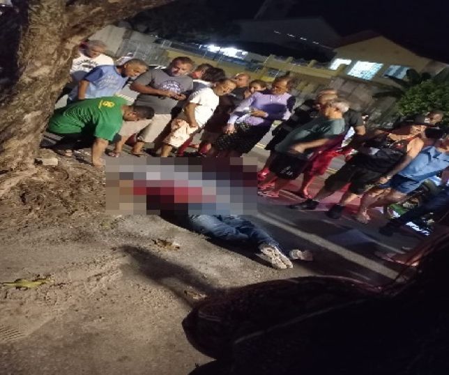 Criminalidade não para! homem é executado a tiros no bairro da aparecida, zona sul de Manaus.