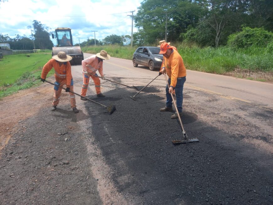 Porto Velho: DER atua na recuperação e conservação das rodovias na região da Zona da Mata