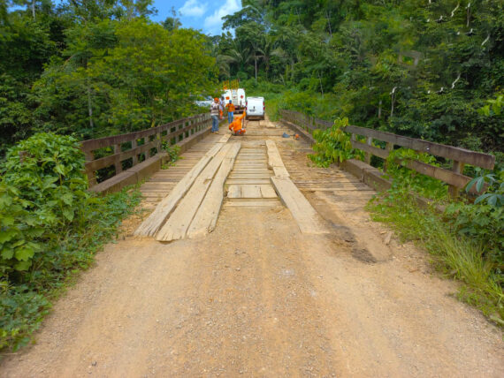 DER concluiu manutenção e liberou tráfego de veículos na ponte da rodovia-408