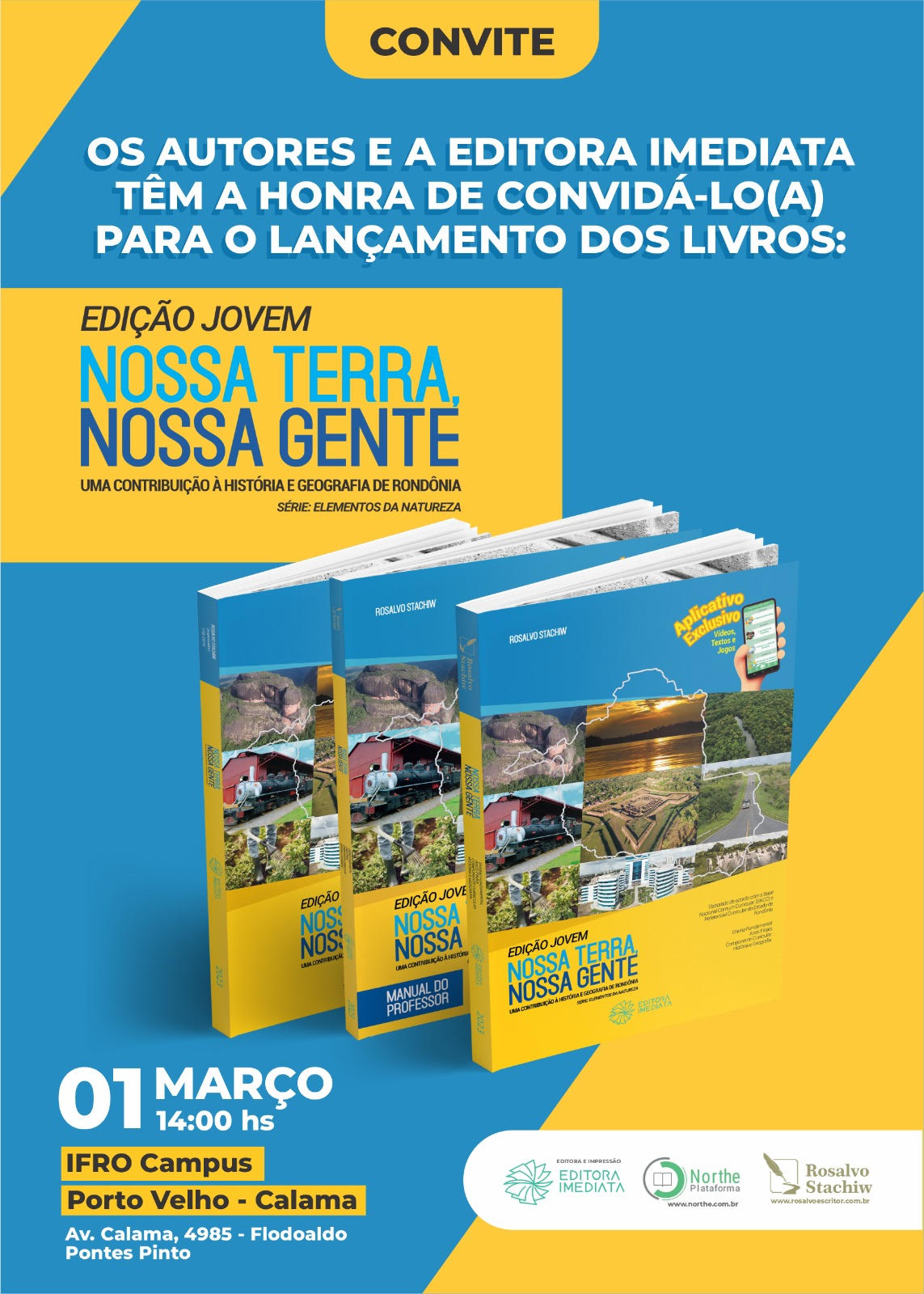 Livro didático traz aspectos sobre os solos e paisagens de Rondônia