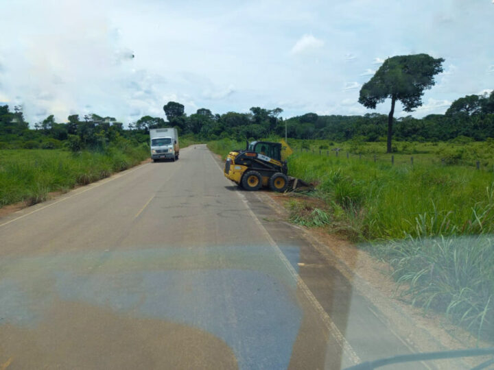 Alto Paraíso: DER executa obras na RO-459