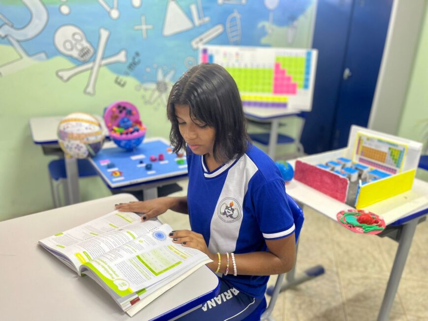 Estudante da Escola Mariana é destaque em projeto da Universidade Federal de Pernambuco