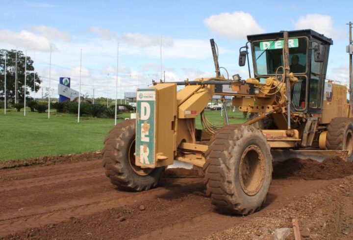 Ji-Paraná: DER avança o trabalho nas vias da sede da Rondônia Rural Show Internacional