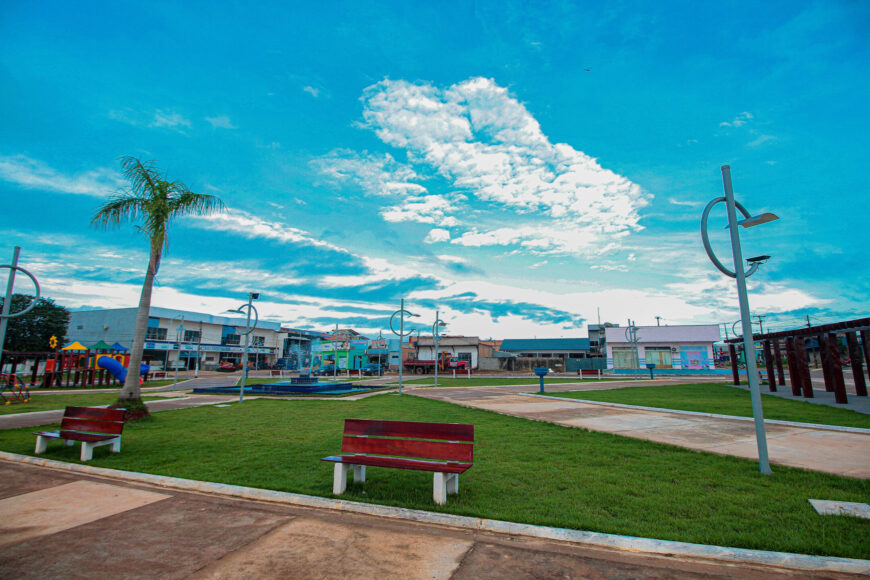 Miguel do Guaporé : Praça da Bíblia é inaugurada durante ações do Governo Itinerante 
