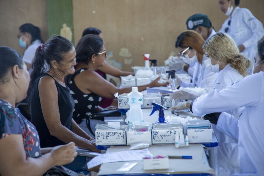 Alto Paraíso: Sesau reforça apoio às ações de saúde realizadas no município