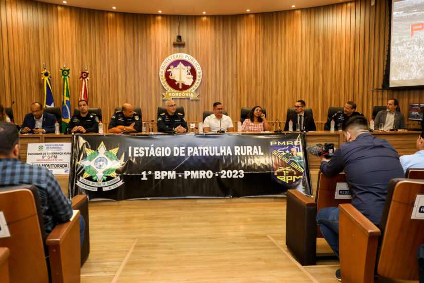 Policiais militares finalizam hoje o treinamento de patrulha rural realizado pelo Governo para a segurança ao homem do campo