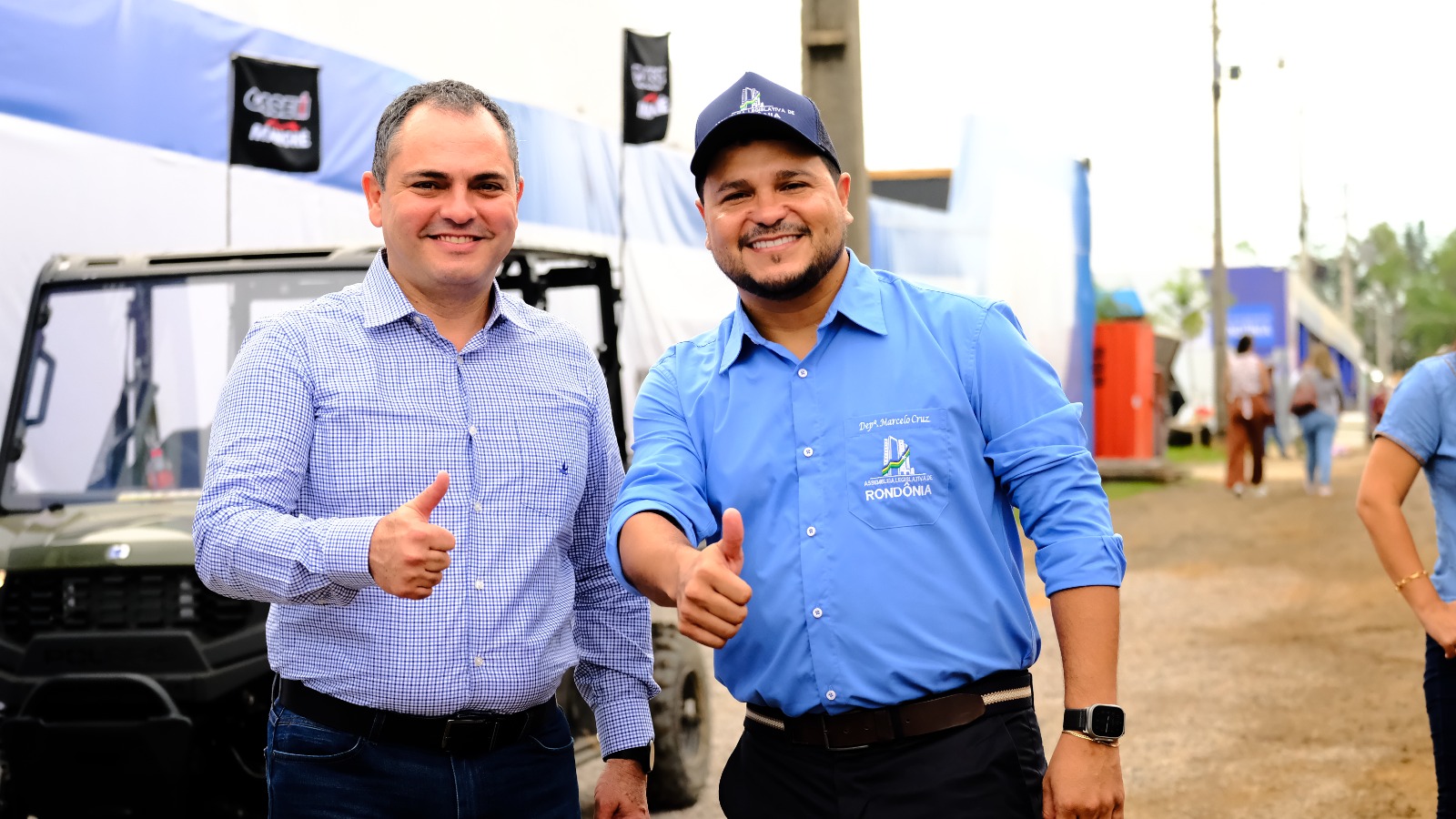 Presidente Marcelo Cruz apresenta título para homenagear vice-governador Sergio Gonçalves com maior honraria do Estado de Rondônia