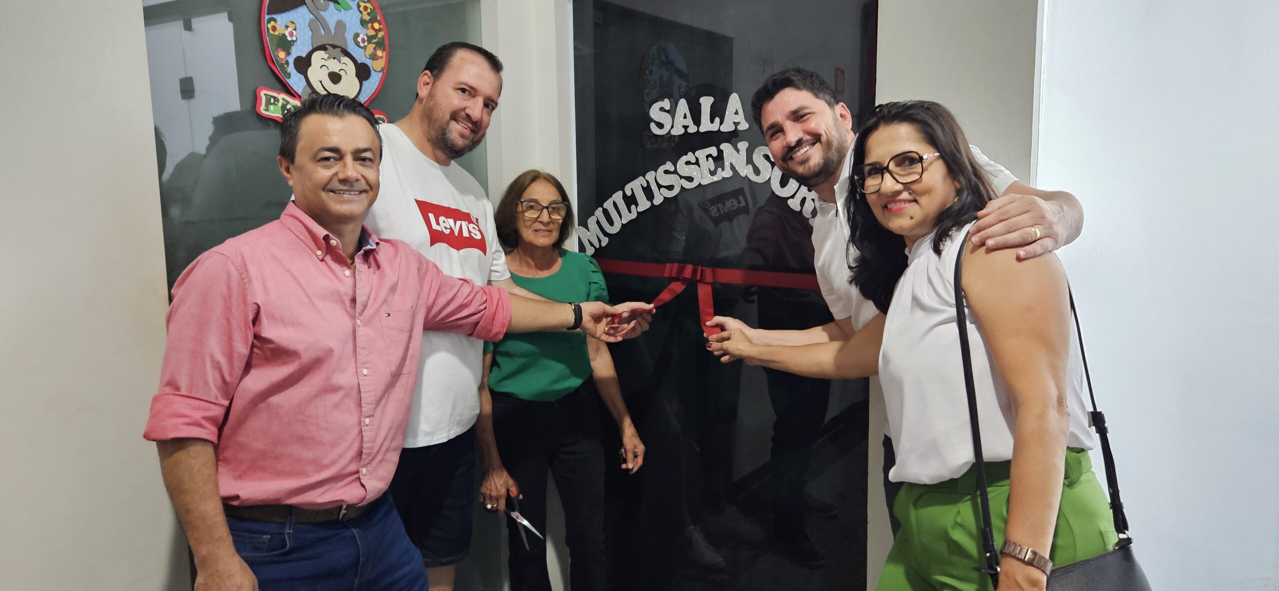 Jean Mendonça participa de inauguração da sala multissensorial na Apae de Espigão D’Oeste