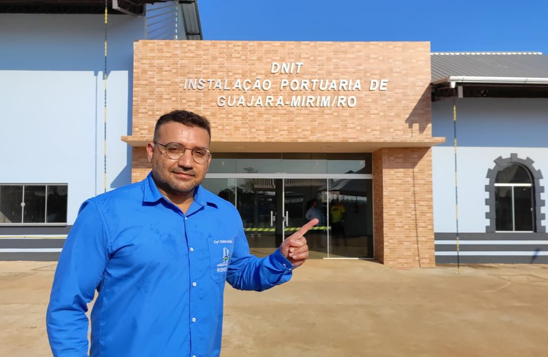 Deputado Ribeiro participa da entrega do Porto Fluvial em Guajará-Mirim