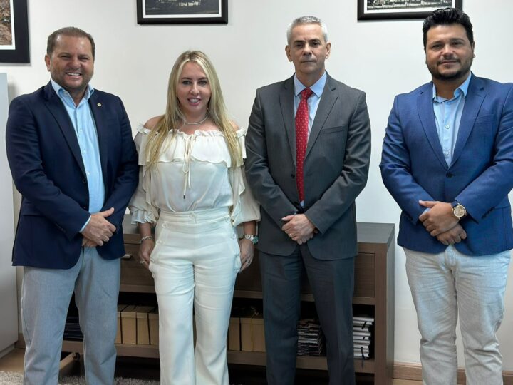 Presidente Marcelo Cruz e deputados visitam o Ministério Público do Estado de Rondônia