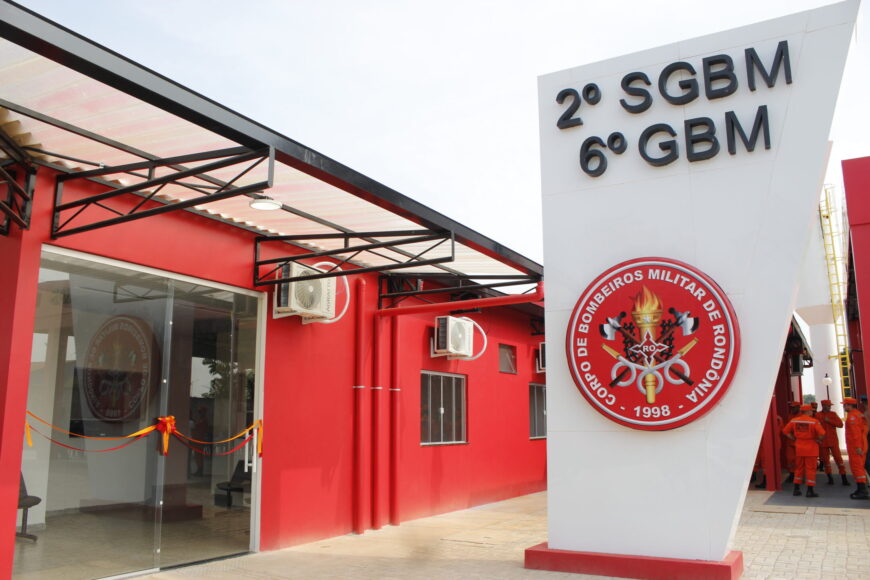 São Miguel do Guaporé: Governo de Rondônia entrega novo quartel do Corpo de Bombeiros ao município