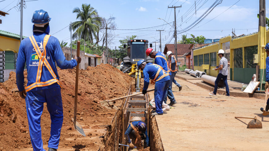 Porto velho: Obras para distribuição de água tratada vai contemplar bairros da Capital