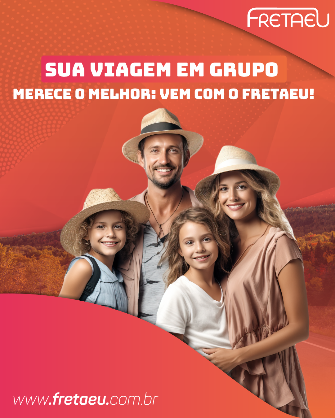 Em busca de um transporte confiável para levar seu grupo em uma viagem inesquecível? O FretaEu está aqui para ajudar!