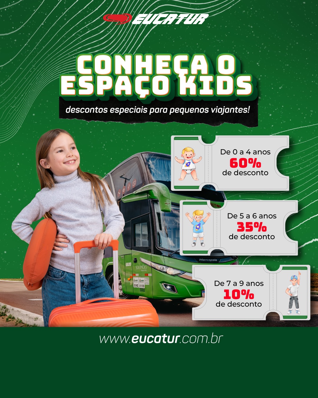 Conheça o Espaço Kids: descontos especiais para pequenos viajantes!