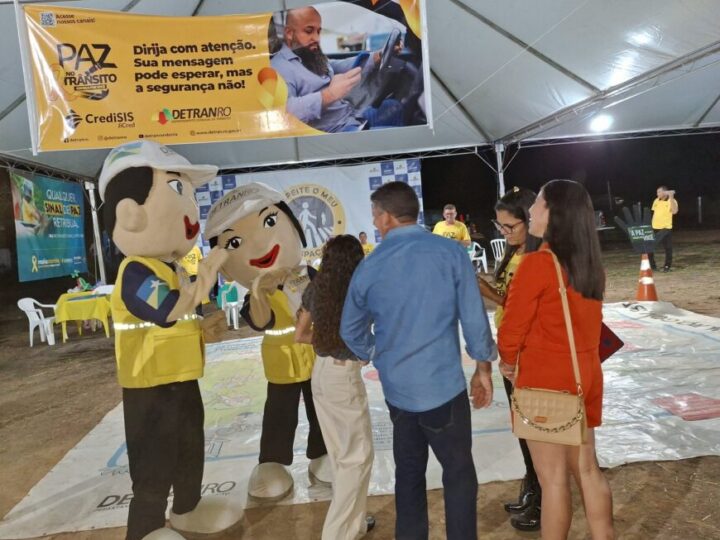São Miguel do Guaporé: Ações educativas e interativas de trânsito são realizadas no município