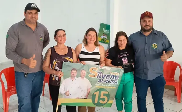 Candidato a prefeito Silvano Almeida e o candidato a vice-prefeito Fábio de Matos iniciam caminhadas eleitorais em Cabixi