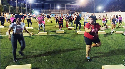 Participe das aulas gratuitas de zumba em Vilhena