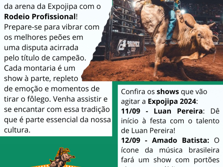 EXPOJIPA… Veja essa Dica do EuTuristando da Eucatur Para Você!