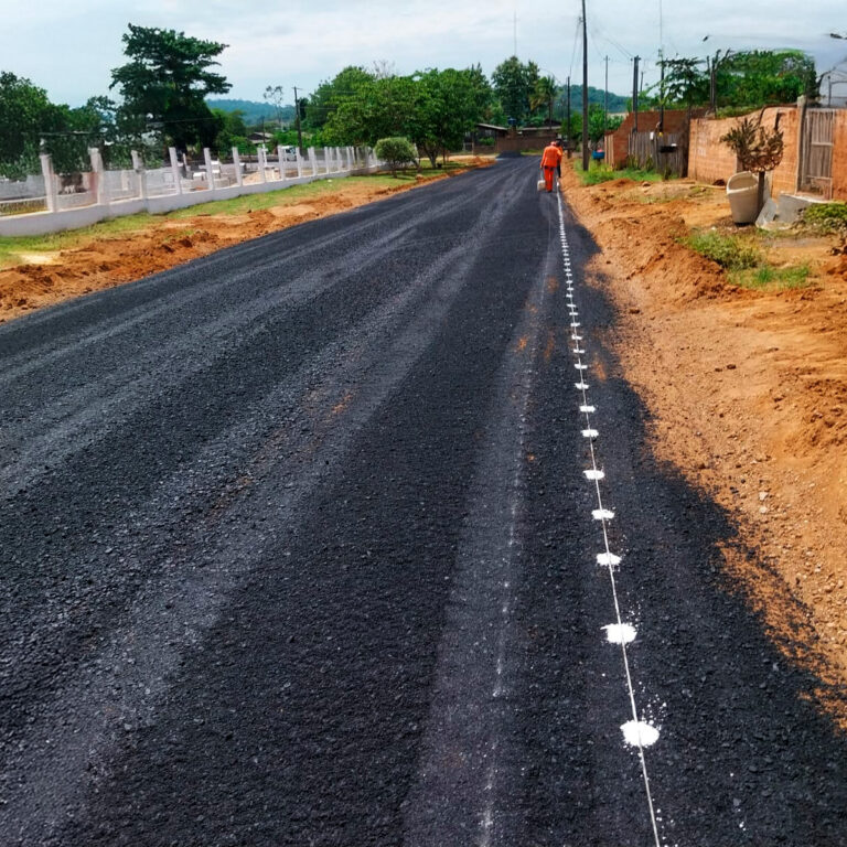 Campo Novo de Rondônia: Município recebe mais de 3.300 quilômetros de capa asfáltica com obras de infraestrutura urbana realizadas pelo governo de RO