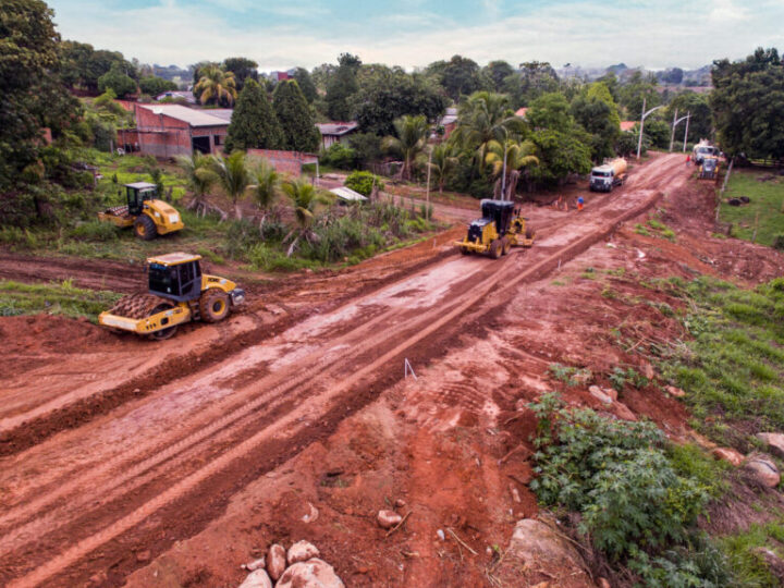 Santa Luzia d’Oeste: Obra de Infraestrutura urbana é destaque na Zona da Mata