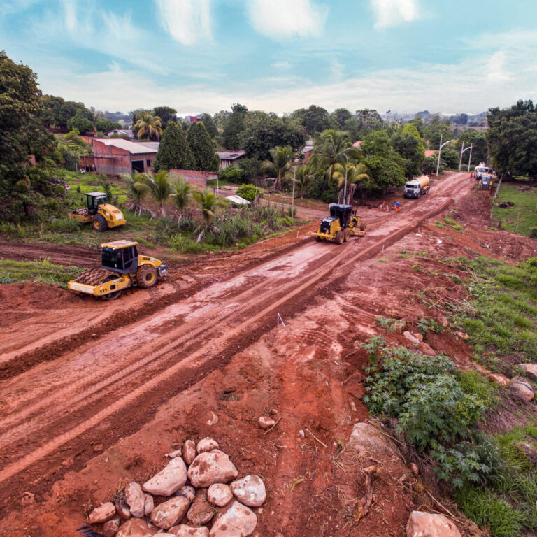 Santa Luzia d’Oeste: Obra de Infraestrutura urbana é destaque na Zona da Mata