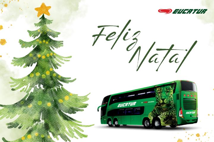 Feliz Natal! Rumo a 2025 com a Eucatur em Muitas Viagens Inesquecíveis