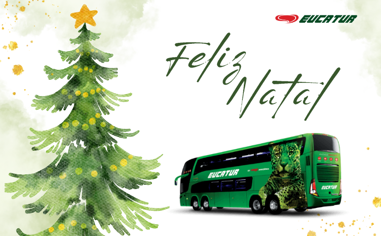 Feliz Natal! Rumo a 2025 com a Eucatur em Muitas Viagens Inesquecíveis