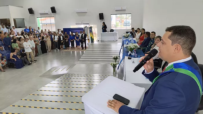 Dr. Wesley Araújo e Eliezer Paraíso assumem a Prefeitura de Chupinguaia