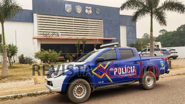 PC e PM identificam e apreendem adolescente suspeito de atear fogo em empresa de internet de Vilhena