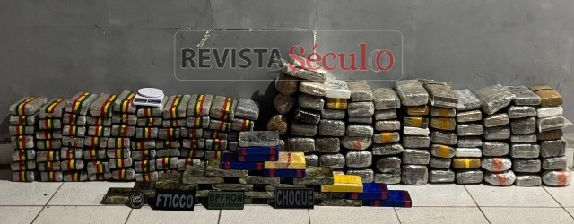 PM apreende 174 KG de drogas em Porto Velho