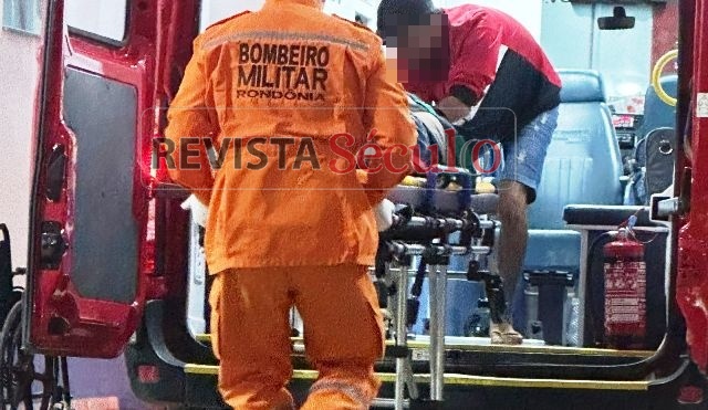 Idoso é atropelado por motocicleta e sofre traumatismo craniano em Vilhena