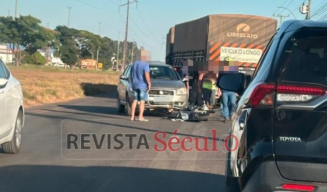 Manhã movimentada: dois acidentes já registrados em Vilhena