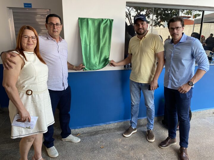 Jean Mendonça participa de inauguração de novas salas de aula em Rolim de Moura