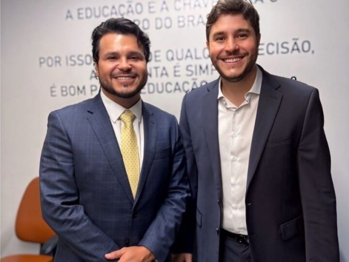 Deputado Marcelo Cruz se reúne com deputado federal Maurício Carvalho em Brasília