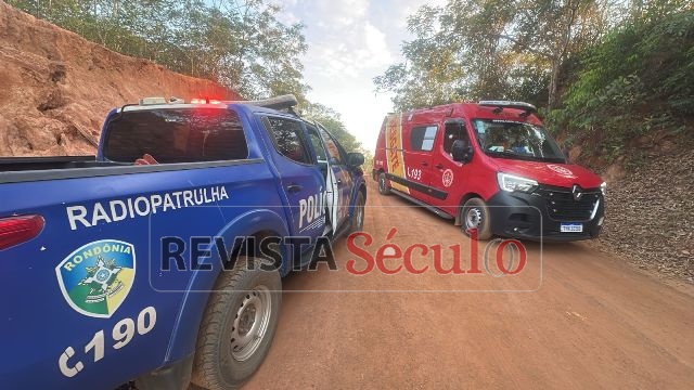 Motoqueiro embrigado causa acidente e três ficam feridos na área rural de Vilhena