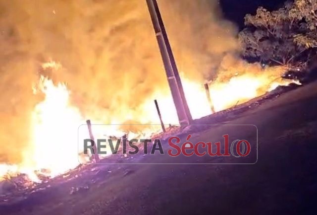 Incêndio no “Lixão do União” em Vilhena é controlado pelos bombeiros