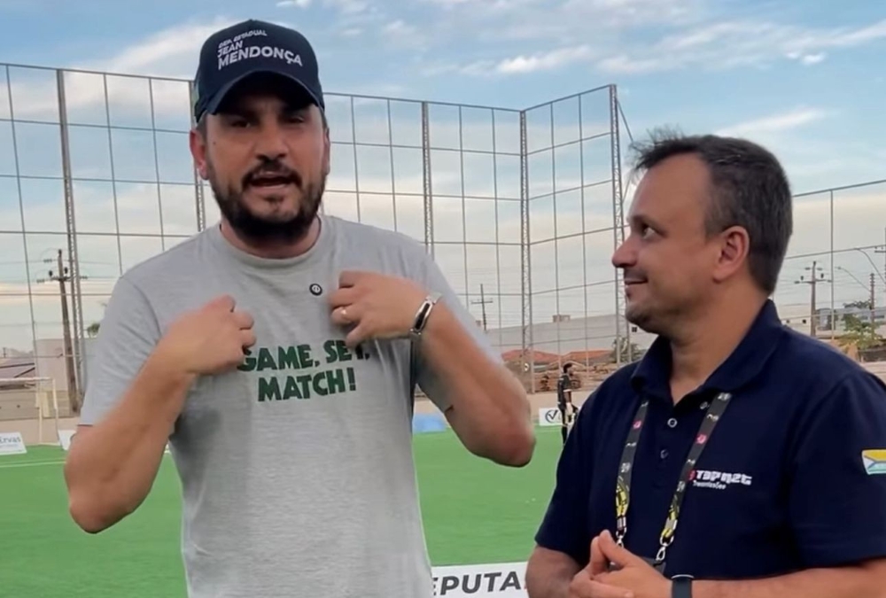 Jean Mendonça prestigia entrega de uniformes e materiais esportivos para 600 Atletas em Pimenta Bueno e região