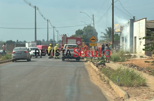 Incêndio em padaria do Bela Vista mobiliza bombeiros em Vilhena