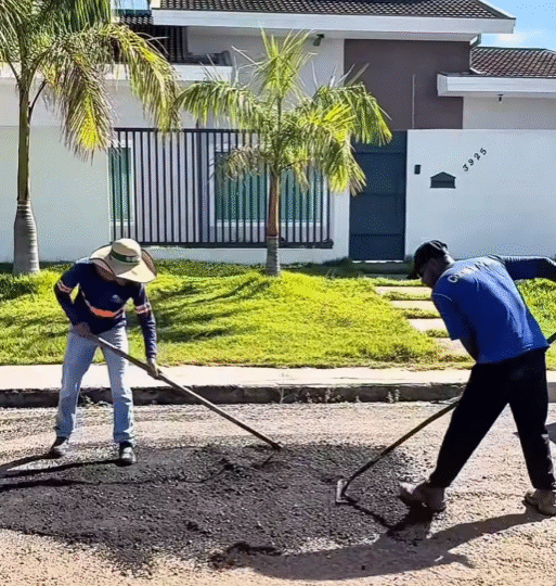 Operação tapa-buracos já está em andamento em Colorado do Oeste