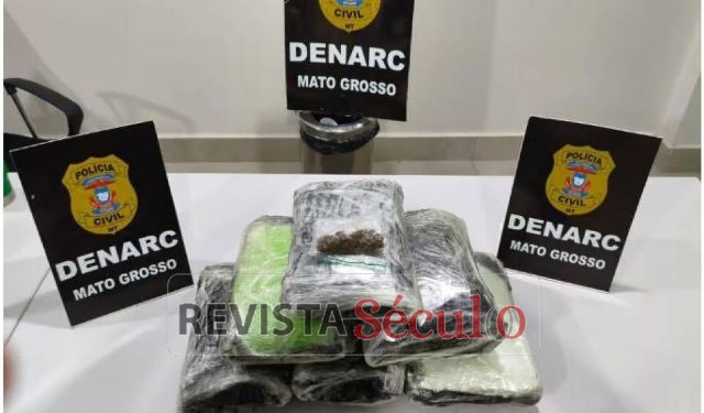 DENARC de Cuiabá prende irmãs vilhenenses com malas carregadas de drogas