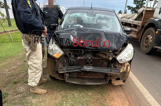 Colisão entre carros na BR-174 é registrada e Vilhena já marca três sinistros nesta quarta-feira