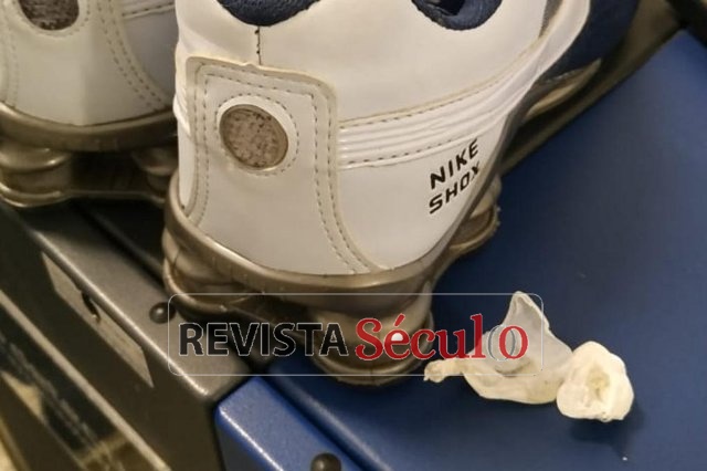 Polícia prende homem que escondeu drogas no tênis em Vilhena