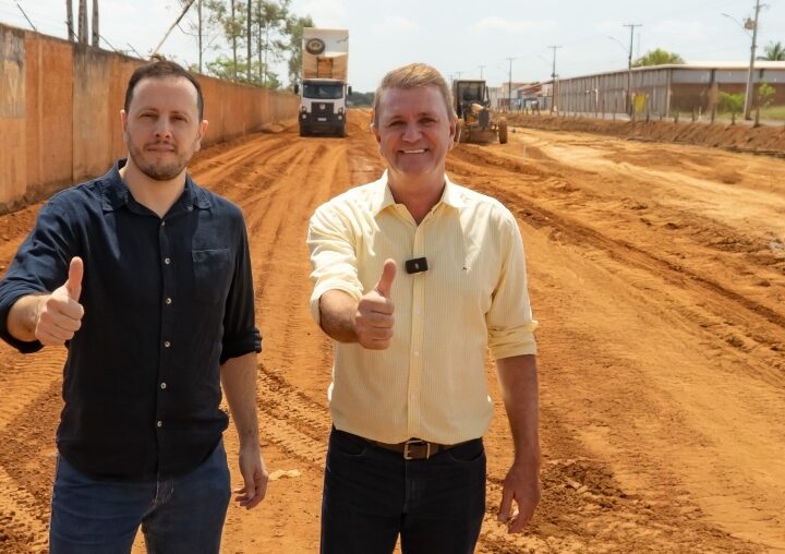 Luizinho Goebel e Prefeitura de Vilhena anunciam novas frentes de asfalto e obras de infraestrutura
