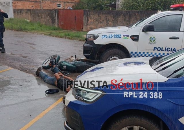 Polícia prende atirador que tentou matar trabalhador em Vilhena