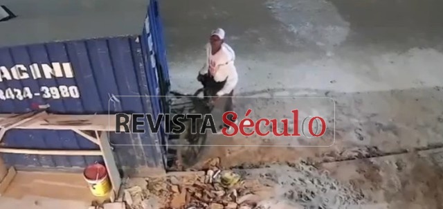 Furto é registrado por câmeras de segurança em Vilhena