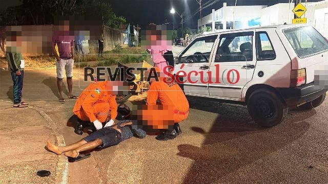 Motorista embriagado causa acidente ao convergir na contramão em Vilhena