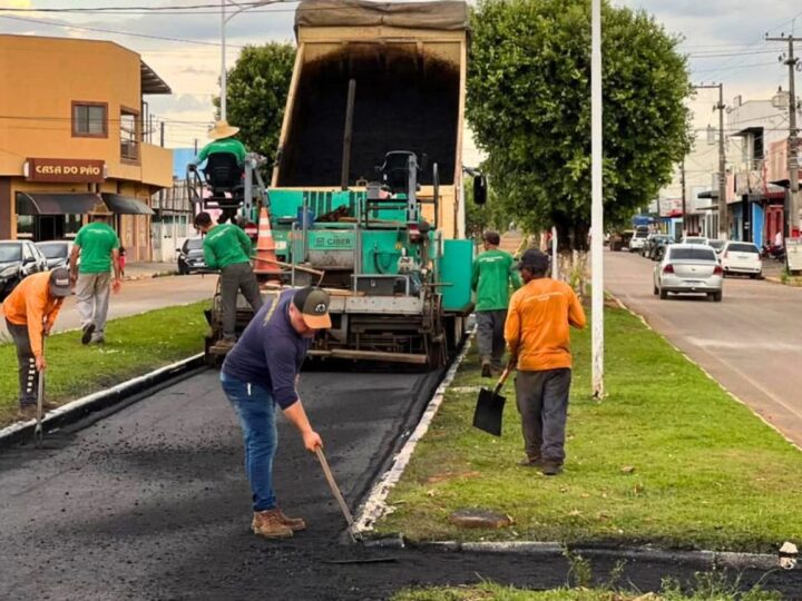 Luizinho Goebel garante recursos para revitalização da pista de caminhada da Avenida Paraná em Vilhena