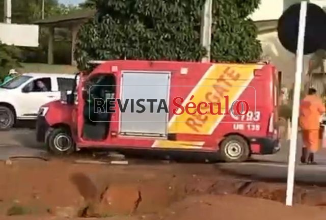 Mulher sofre traumatismo craniano em grave acidente na BR-174, em Vilhena